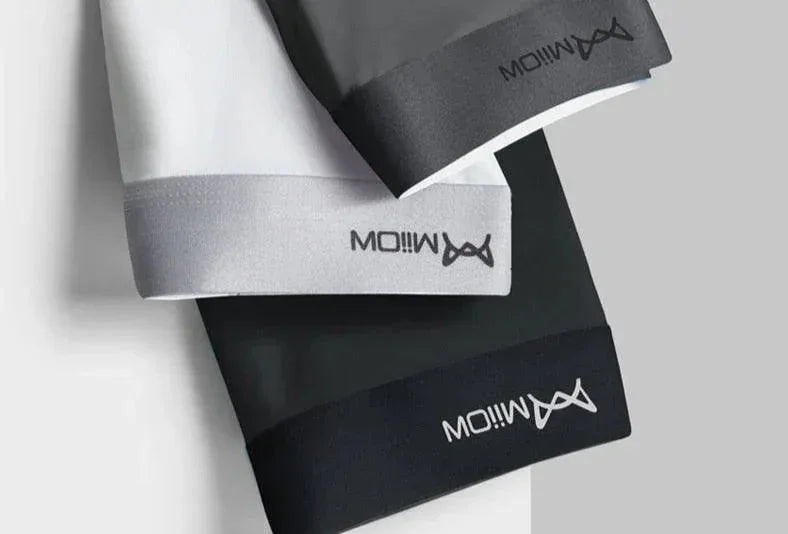 3Pcs Cueca em Seda Gelo