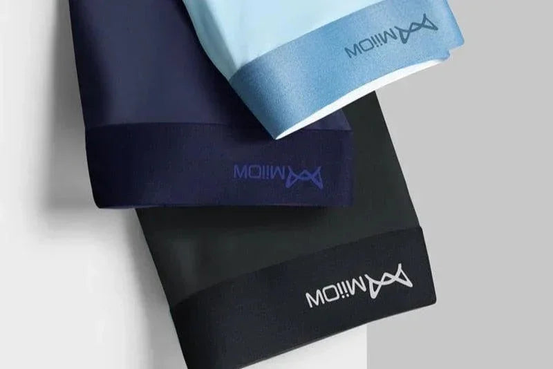 3Pcs Cueca em Seda Gelo