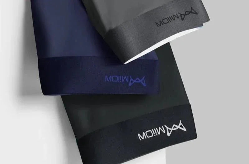 3Pcs Cueca em Seda Gelo