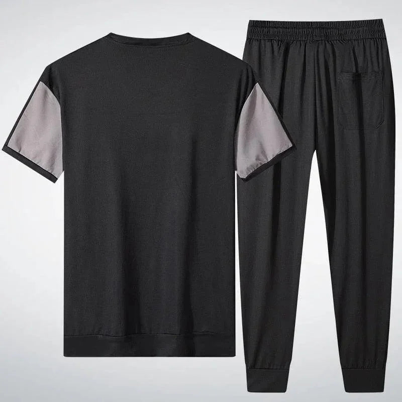 Conjunto Active Man de Camiseta + Calça Esporte Fino