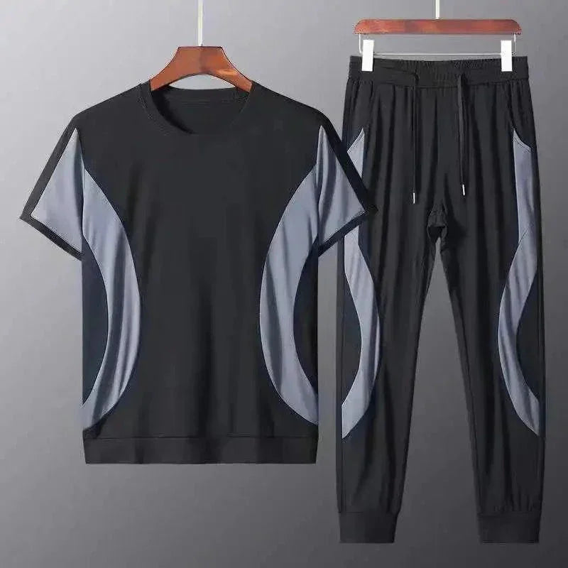 Conjunto Active Man de Camiseta + Calça Esporte Fino