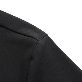 Camisa Social Manga Curta em Seda Gelo - Alto Padrão