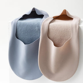 Meia Invisível  em Seda Gelo 10 Pares