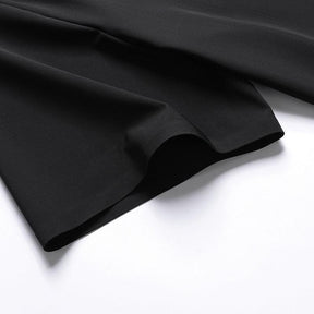 Camisa Social Manga Curta em Seda Gelo - Alto Padrão