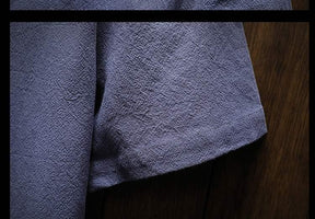 Conjunto Masculino Shorts e Camiseta Plus Size em Linho