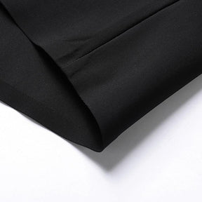 Camisa Social Manga Curta em Seda Gelo - Alto Padrão