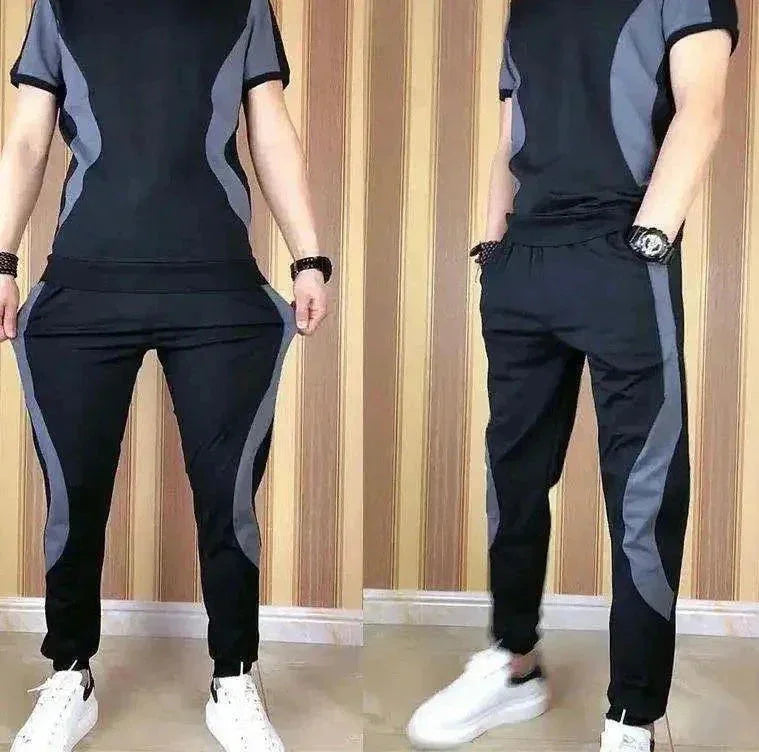 Conjunto Active Man de Camiseta + Calça Esporte Fino